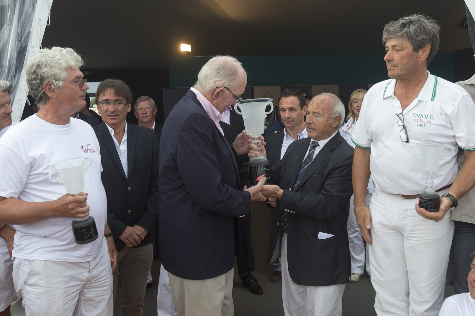 06 10 2013 - Saint-Tropez (FRA,83) - Voiles de Saint-Tropez 2013 - Prizegiving