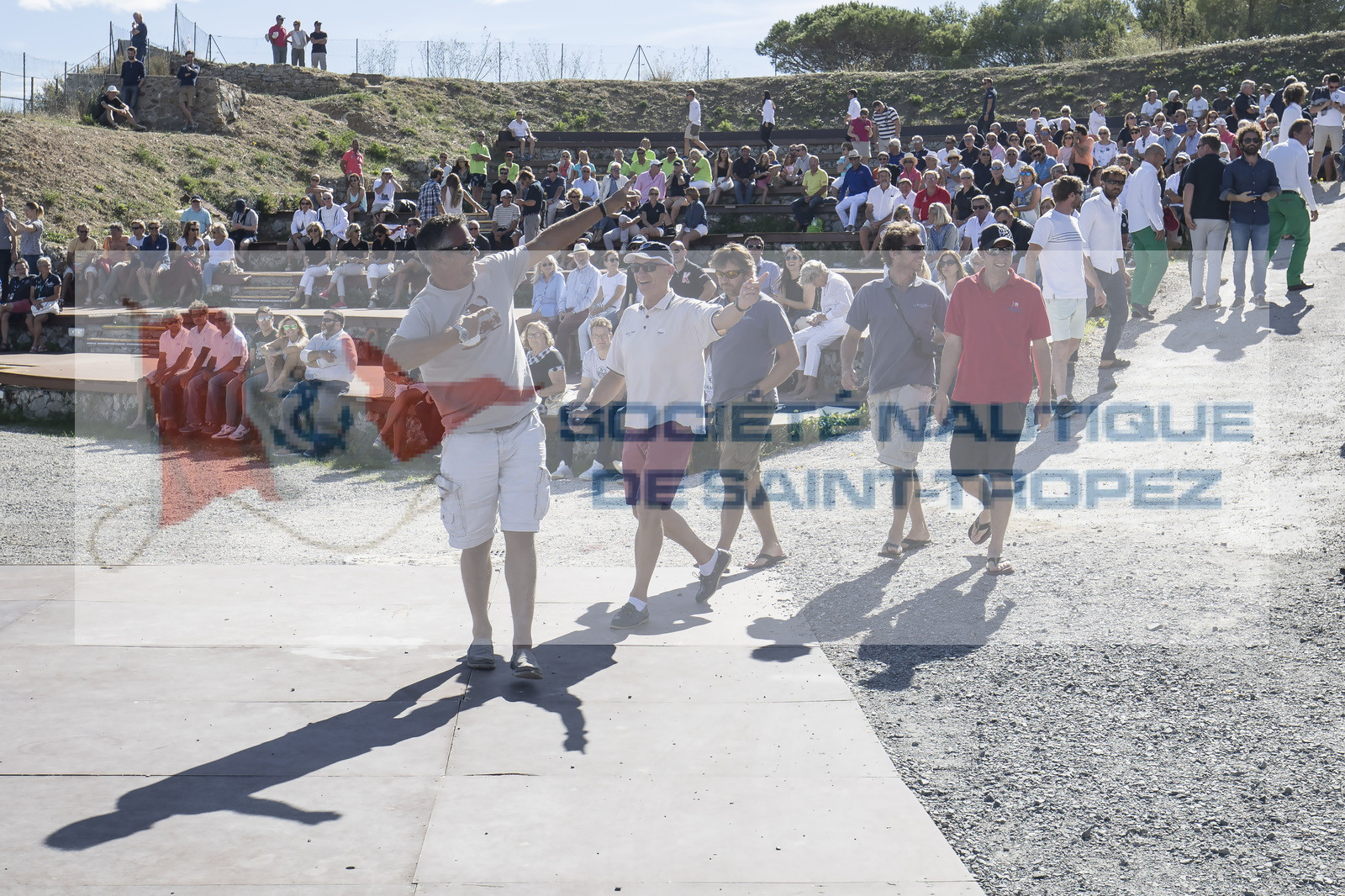 06 10 2017, Saint-Tropez (FRA,83), Les Voiles de Saint-Tropez 2017, jour , Remise des prix