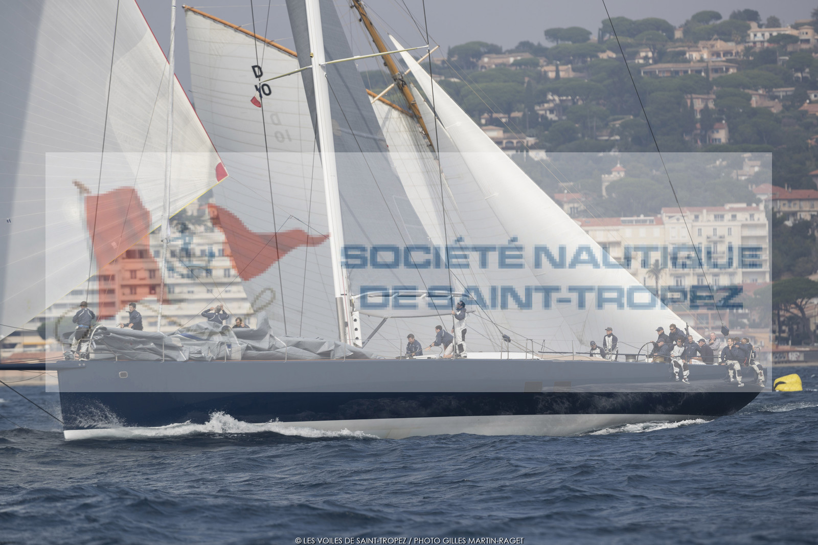 01 10 2017, Saint-Tropez (FRA,83), Les Voiles de Saint-Tropez 2017, Entrainements libres et arrivée de la Coupe du Yacht Club de France