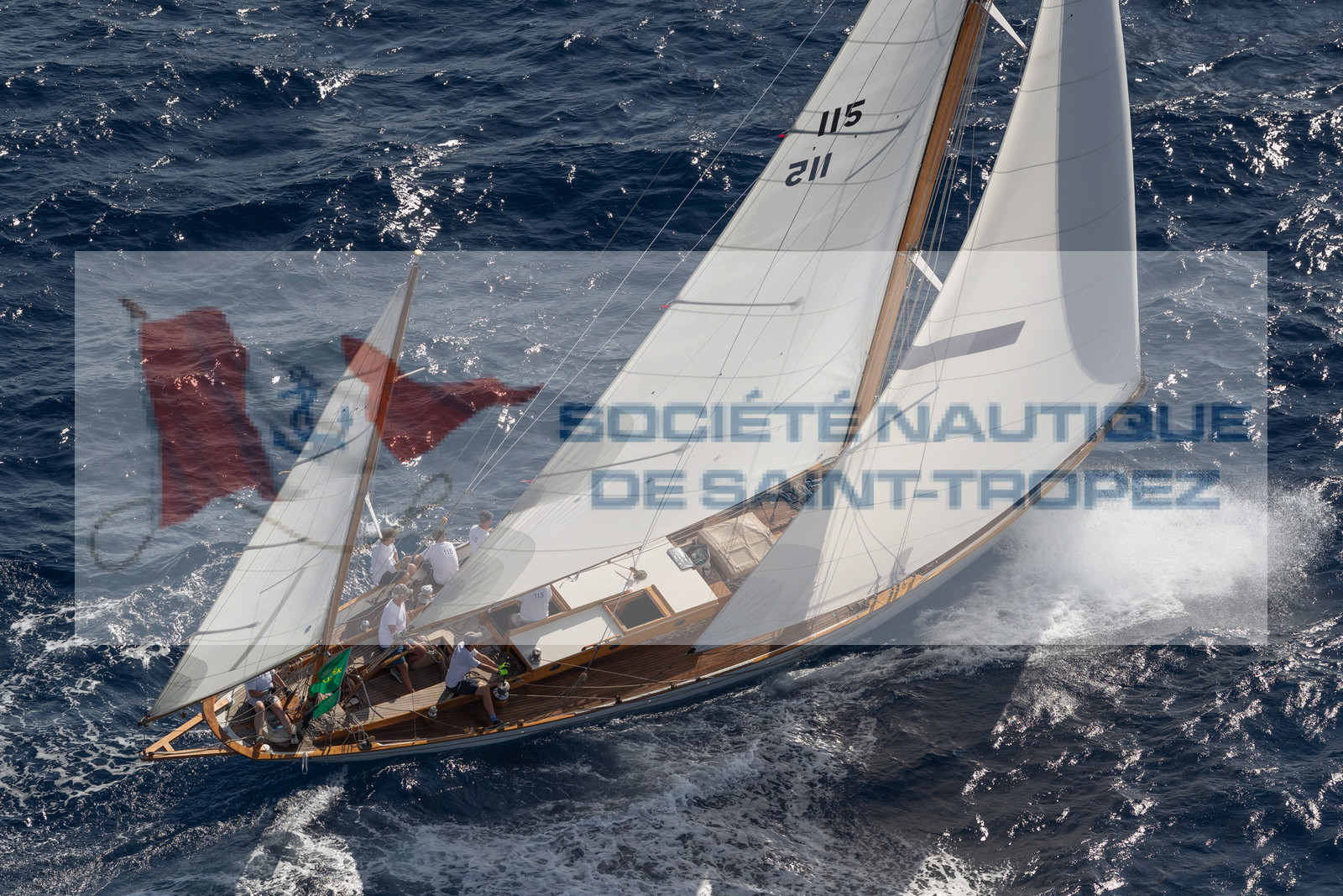 03 10 2023, Saint-Tropez (FRA,83), Les Voiles de Saint-Tropez 2023, Race Day 3, Trophée Rolex, Stormy Weather