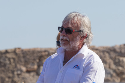 02 10 2016, Saint-Tropez (FRA,83), Voiles de Saint-Tropez 2016, Prizegiving, Georges Kohrel (Principal Race Officer)
