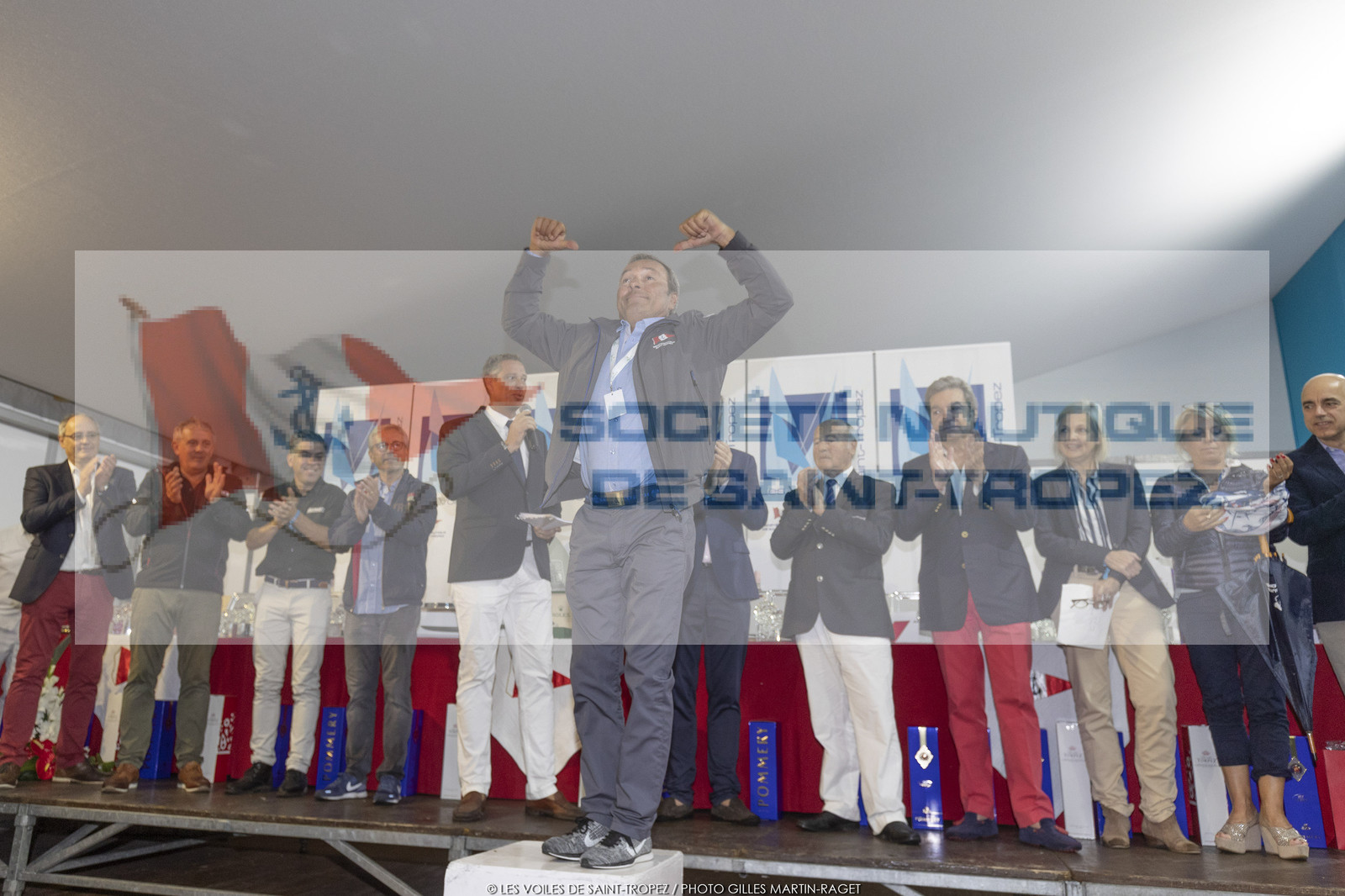 7 10 2018 Saint-Tropez (FRA,83), LEs Voiles de Saint-Tropez 2018, jour 8, prize giving
