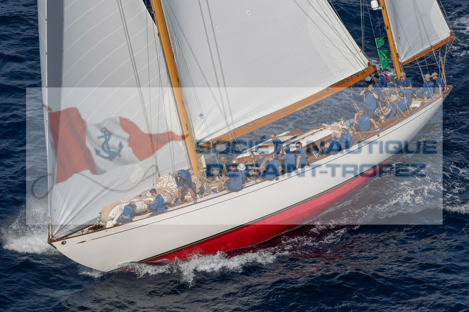 03 10 2023, Saint-Tropez (FRA,83), Les Voiles de Saint-Tropez 2023, Race Day 3, Trophée Rolex, Baruna
