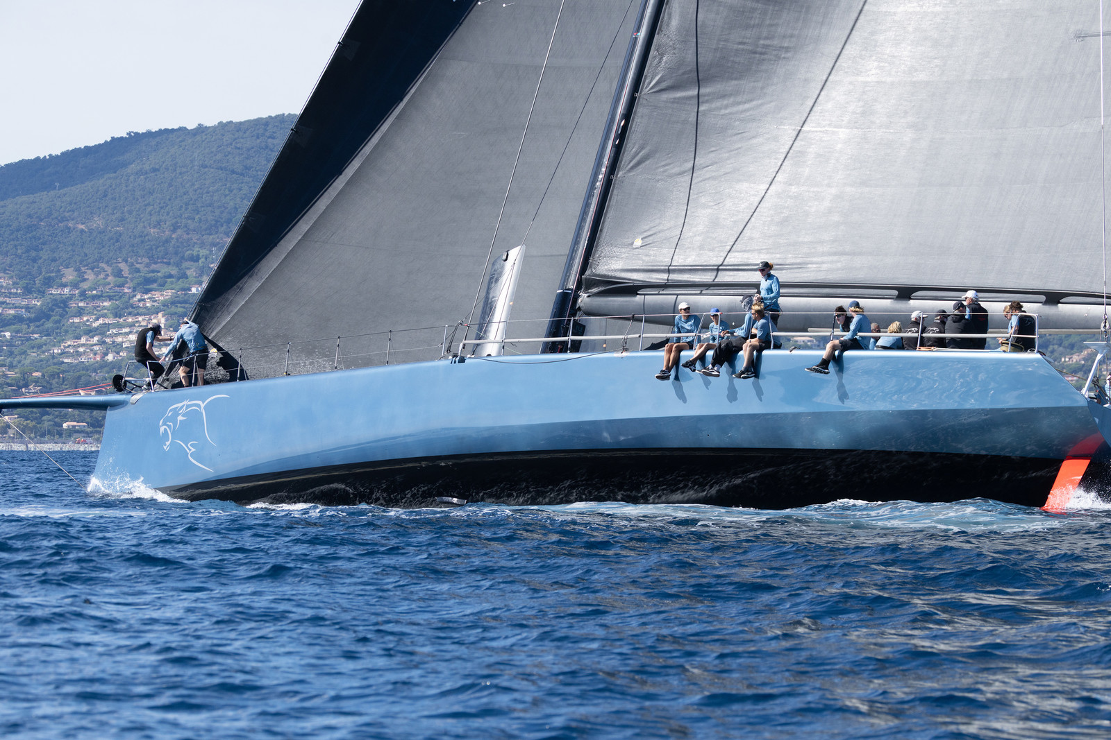 27 09 2025, Saint-Tropez (FRA), Voiles de Saint-Tropez 2025, Trainings, Leopard III