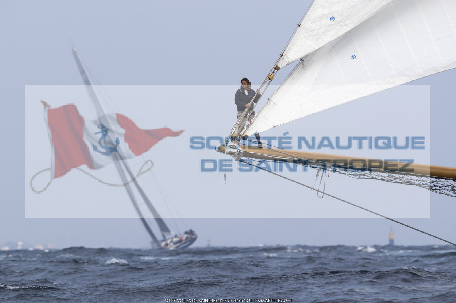 01 10 2017, Saint-Tropez (FRA,83), Les Voiles de Saint-Tropez 2017, Entrainements libres et arrivée de la Coupe du Yacht Club de France