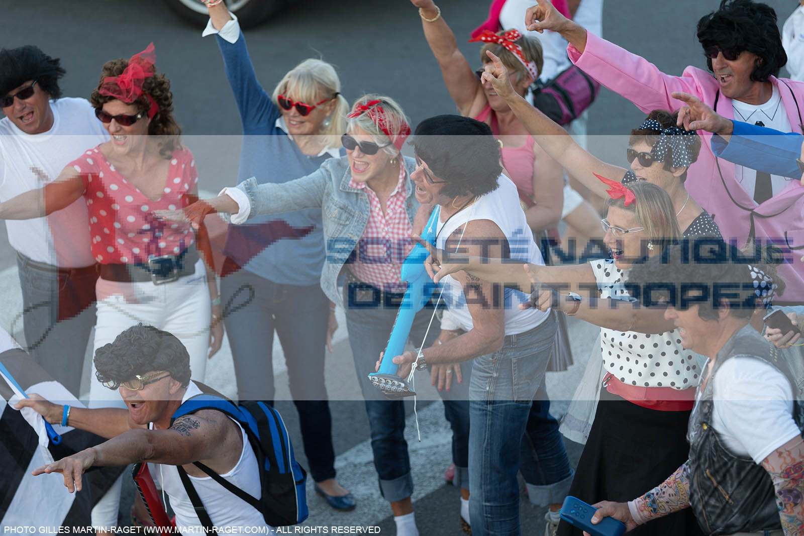 29 09 2016, Saint-Tropez (FRA,83), Voiles de Saint-Tropez 2016, Challenge Day, Crew parade