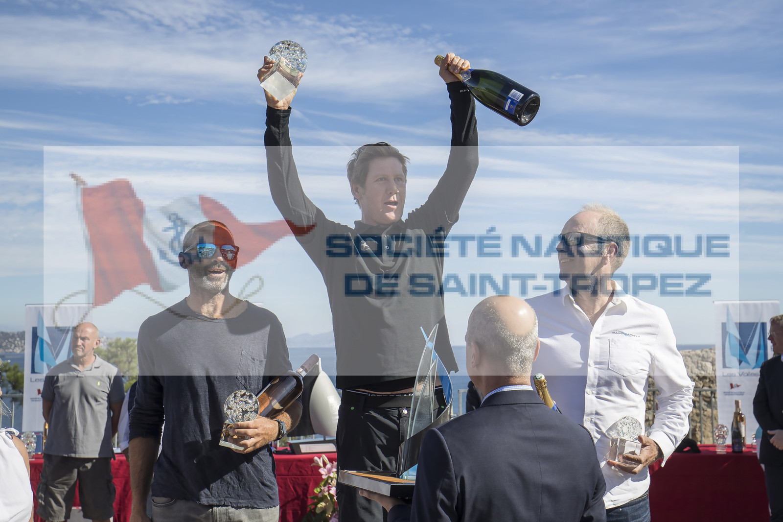 06 10 2017, Saint-Tropez (FRA,83), Les Voiles de Saint-Tropez 2017, jour , Remise des prix