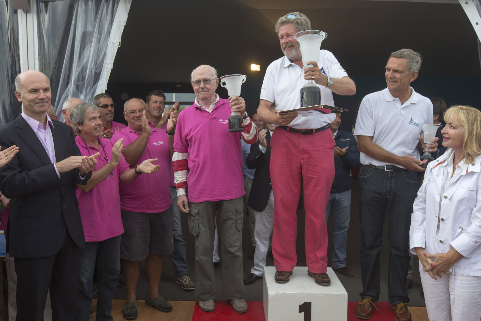 06 10 2013 - Saint-Tropez (FRA,83) - Voiles de Saint-Tropez 2013 - Prizegiving