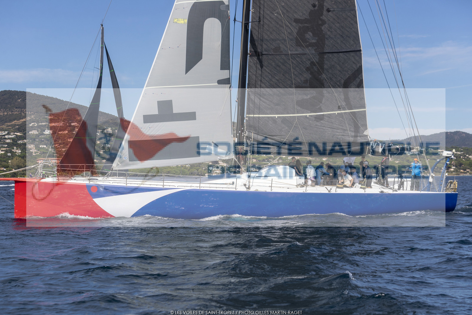 02 10 2022, Saint-Tropez (FRA,83), Voiles de Saint-Tropez 2022,  entraînement des maxis