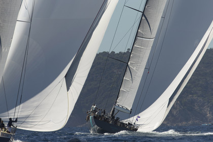 30 09 2013 - Saint-Tropez (FRA,83) -  Les Voiles de Saint-Tropez 2013 - Day 1 - Wally Yachts and J Class