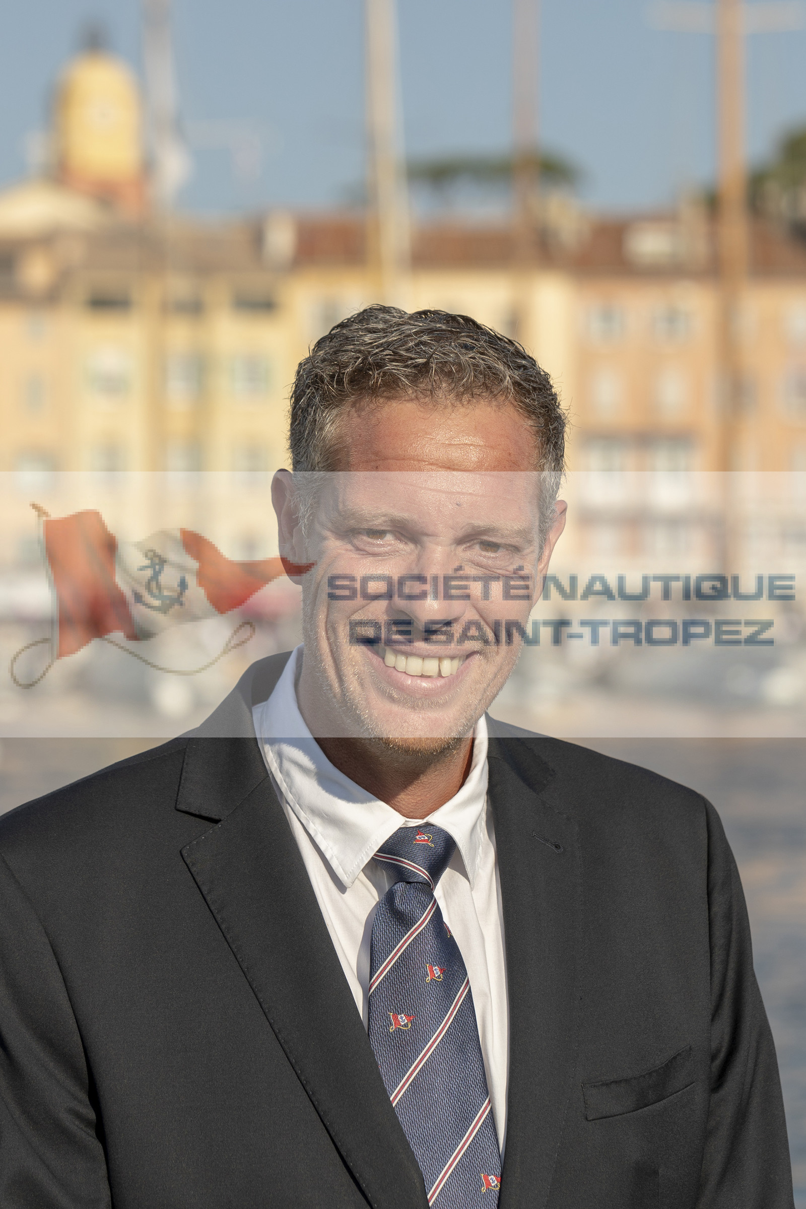 30 09 2018, Saint-Tropez (FRA, 83), Les Voiles de Saint-Tropez 2018, Tony Oller, directeur du port de Saint-Tropez