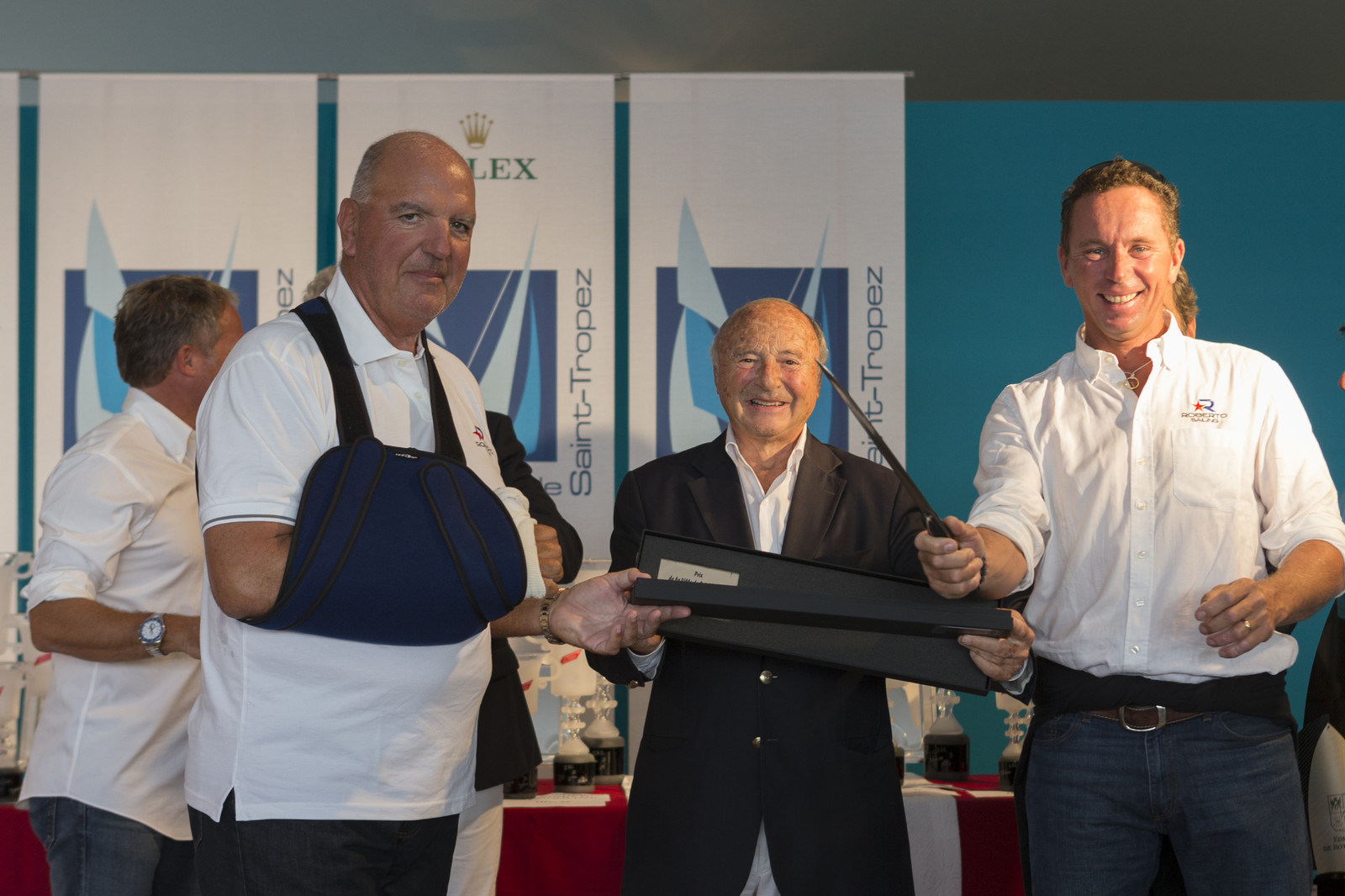 05 10 2014, Saint-Tropez (FRA,83), Voiles de Saint-Tropez 2014, Day 8, Prizegiving