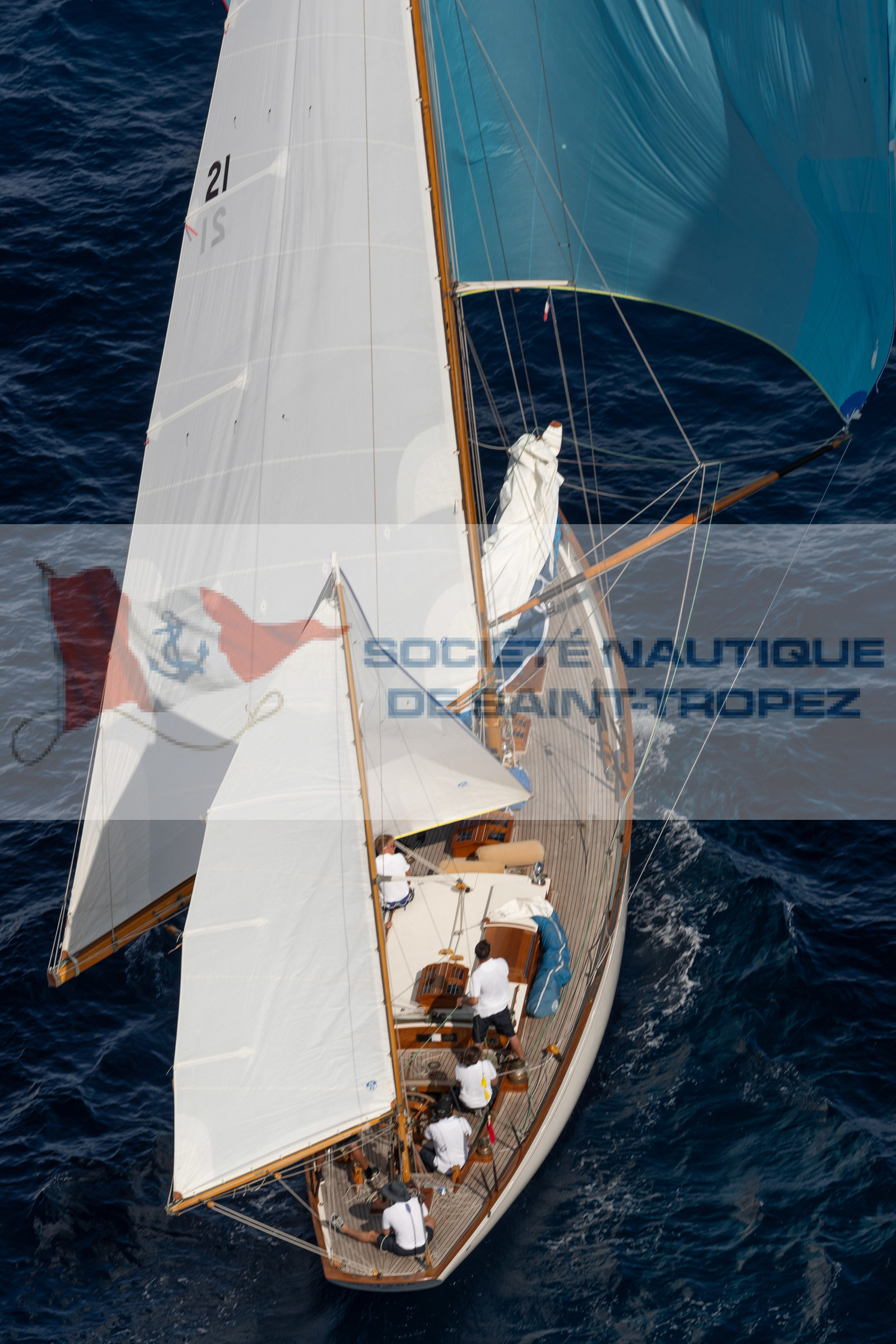 03 10 2023, Saint-Tropez (FRA,83), Les Voiles de Saint-Tropez 2023, Race Day 3, Trophée Rolex, Skylark of 1937