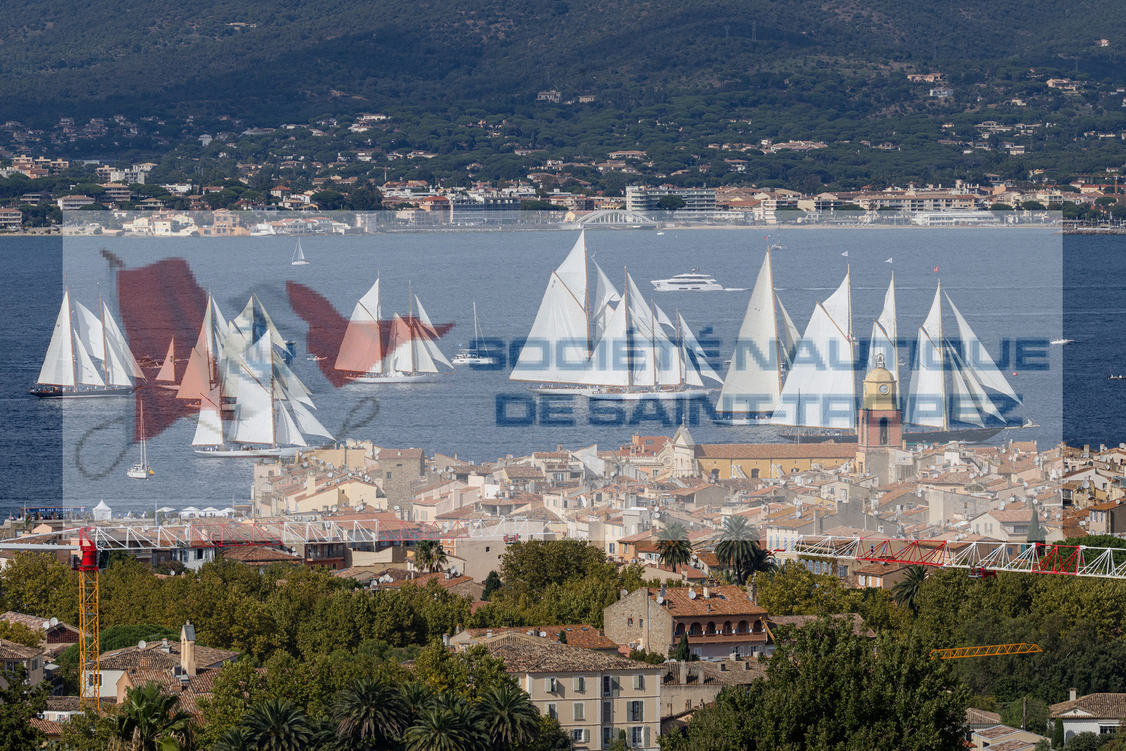 03 10 2025, Saint-Tropez (FRA), LEs VOiles de Saint-Tropez 2025, Race Day 5
