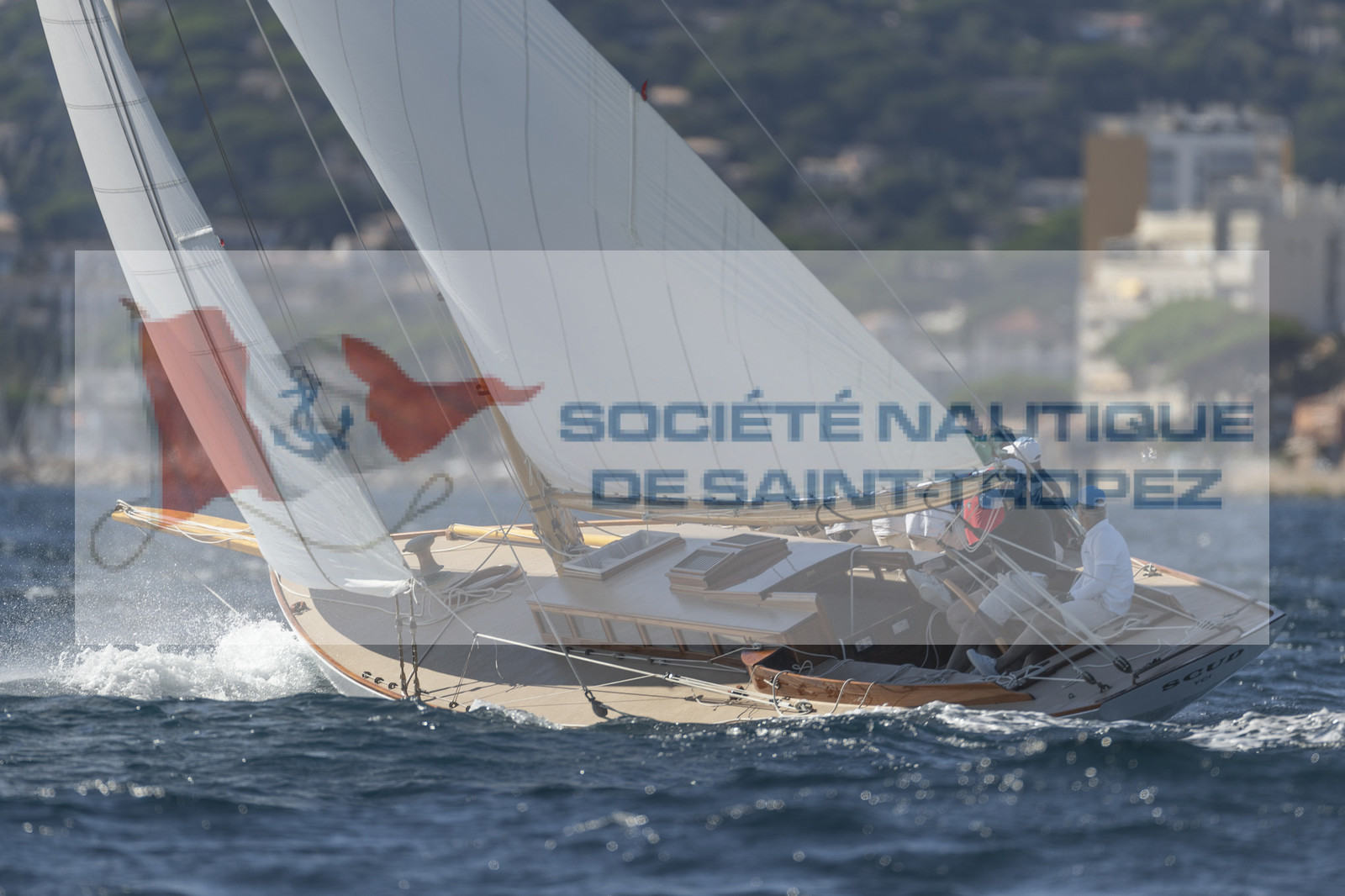 26 09 2020, Saint-Tropez (FRA,83), Les Voiles de Saint-Tropez 2020, Day 1, Training, Finish Yacht Club de France Cup Cannes - Saint-Tropez