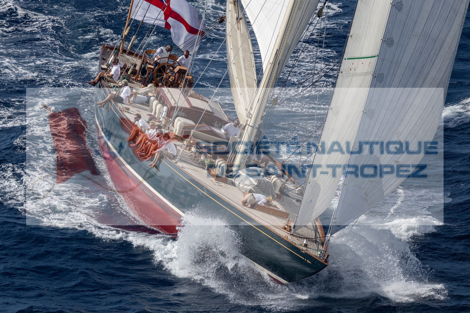 04 10 2025, Saint-Tropez (FRA), Les VoIles de Saint-Tropez 2025, Race Day 6