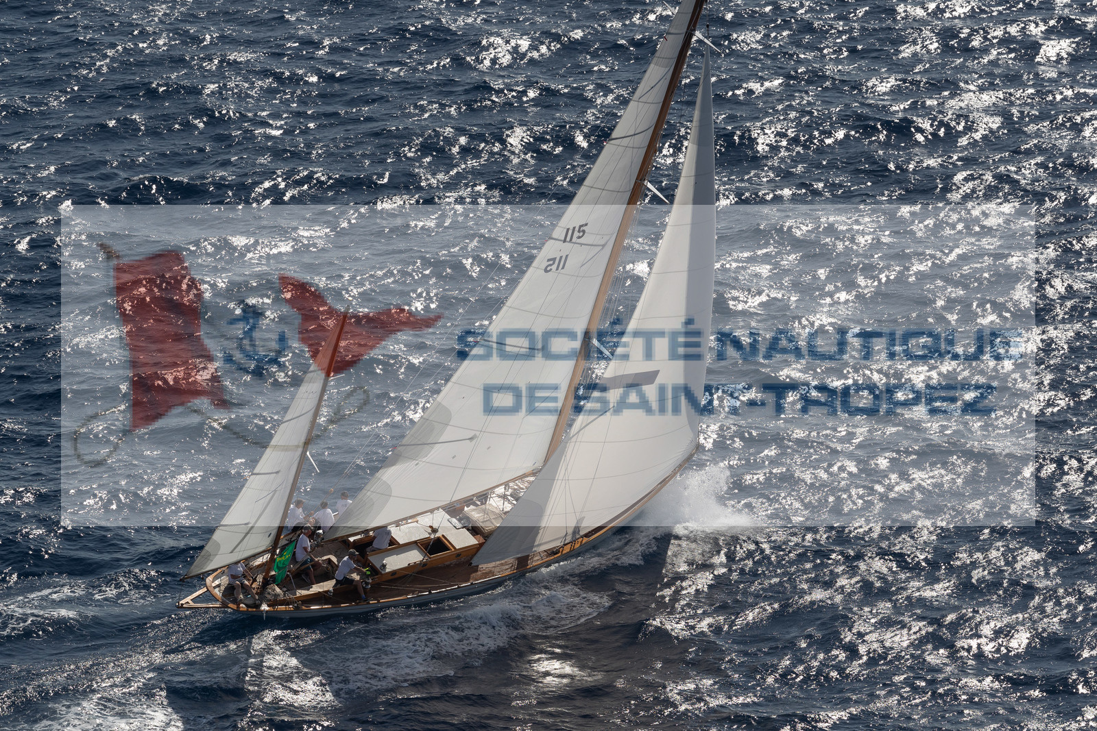 03 10 2023, Saint-Tropez (FRA,83), Les Voiles de Saint-Tropez 2023, Race Day 3, Trophée Rolex, Stormy Weather