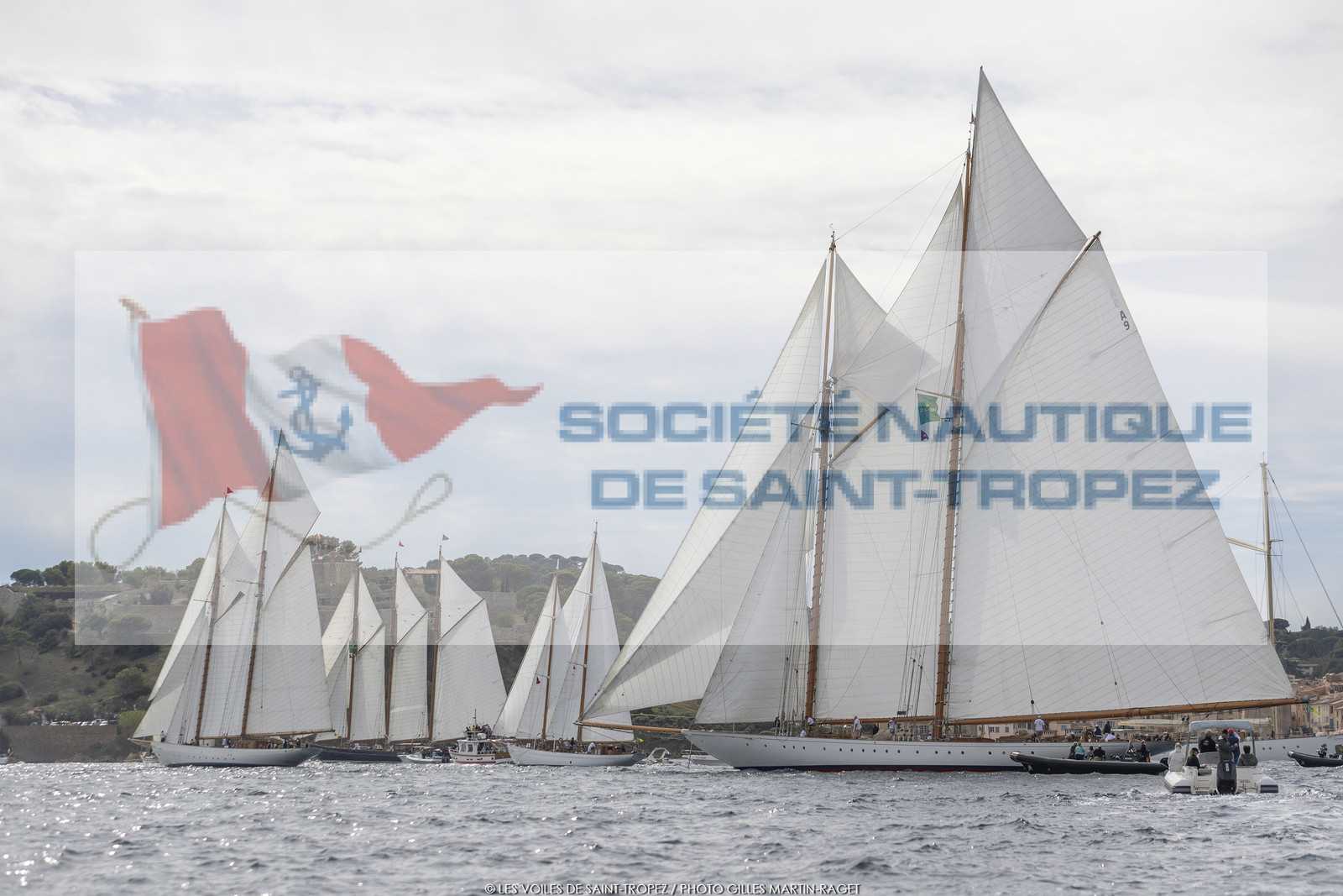 30 09 2022, Saint-Tropez (FRA,83), Voiles de Saint-Tropez 2022, Jour 7, régtes de petit temps