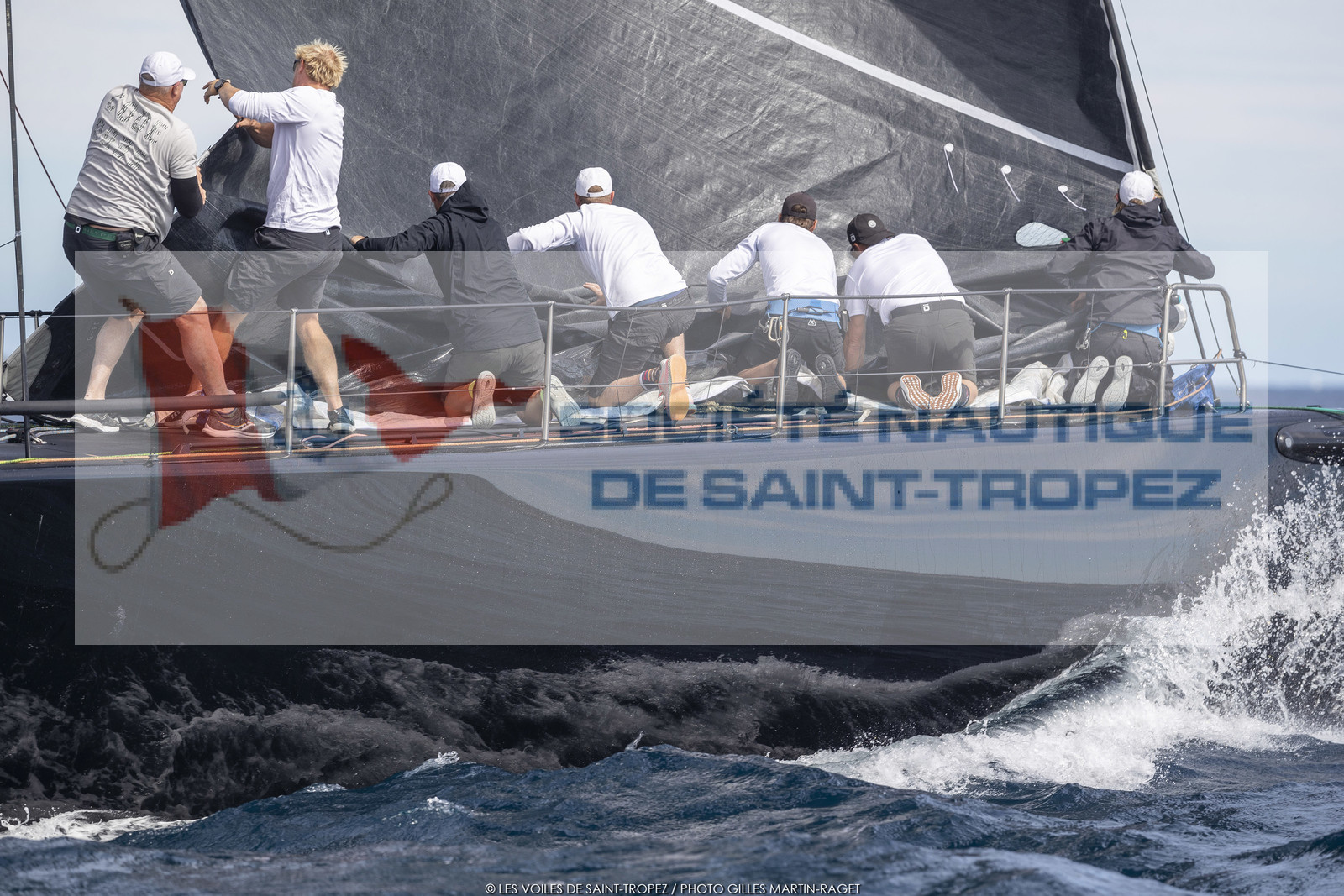02 10 2022, Saint-Tropez (FRA,83), Voiles de Saint-Tropez 2022,  entraînement des maxis