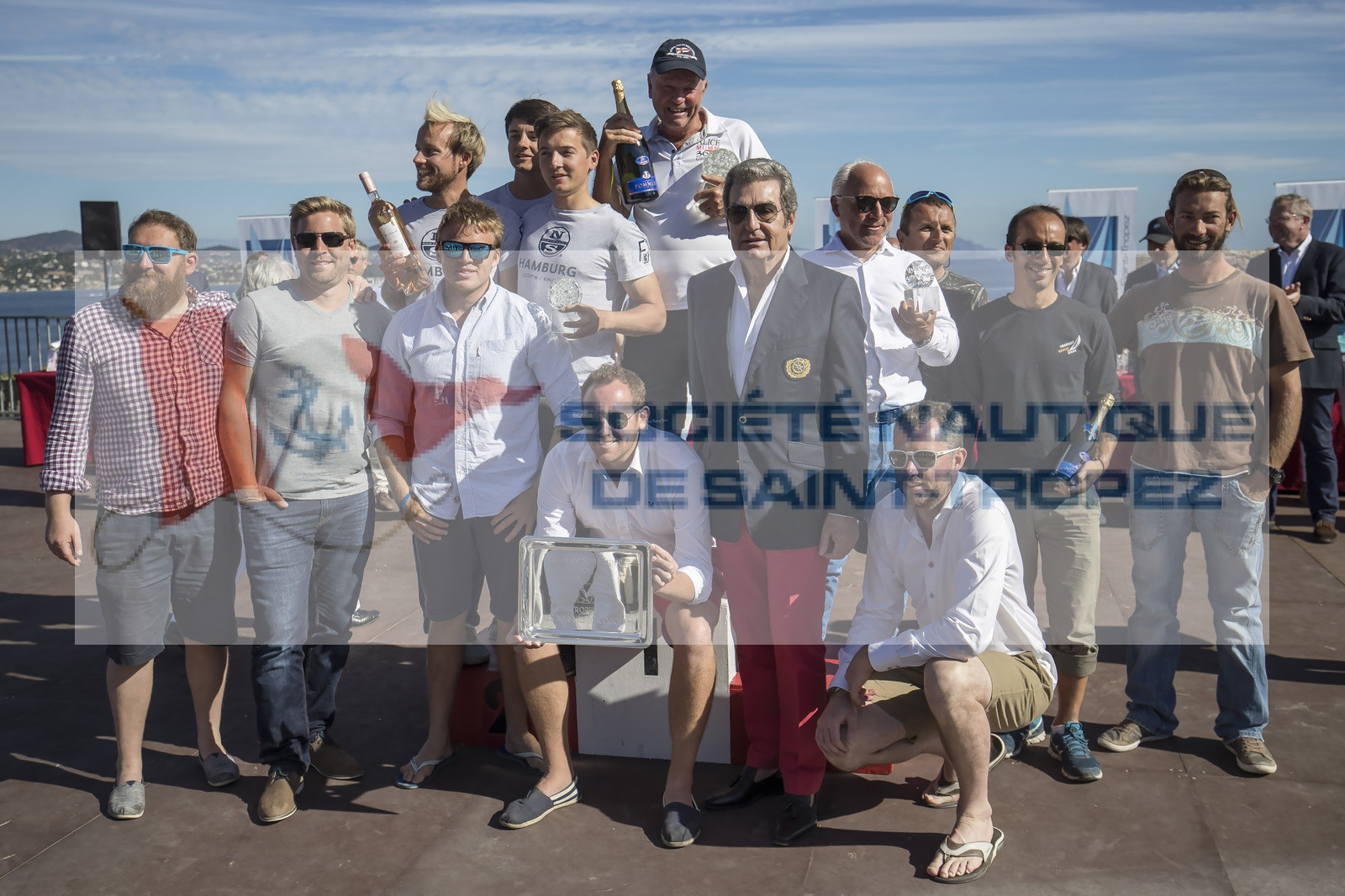 06 10 2017, Saint-Tropez (FRA,83), Les Voiles de Saint-Tropez 2017, jour , Remise des prix