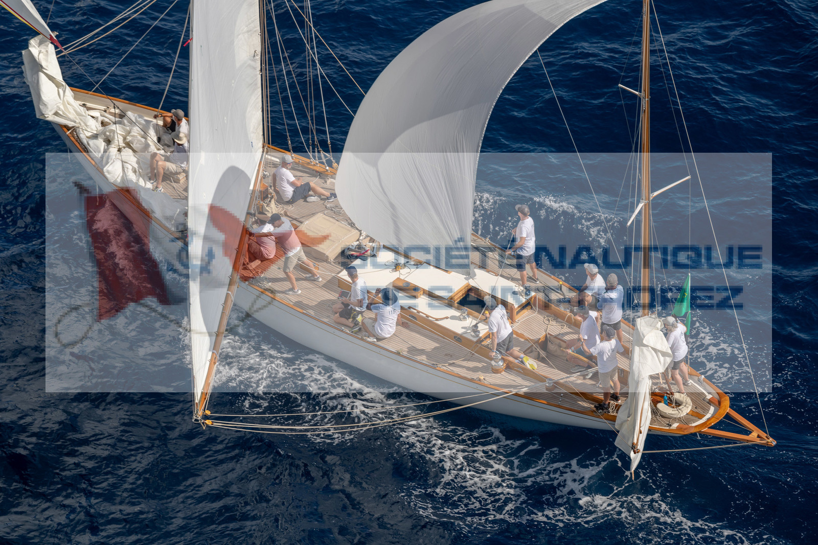 03 10 2023, Saint-Tropez (FRA,83), Les Voiles de Saint-Tropez 2023, Race Day 3, Trophée Rolex, Stormy Weather
