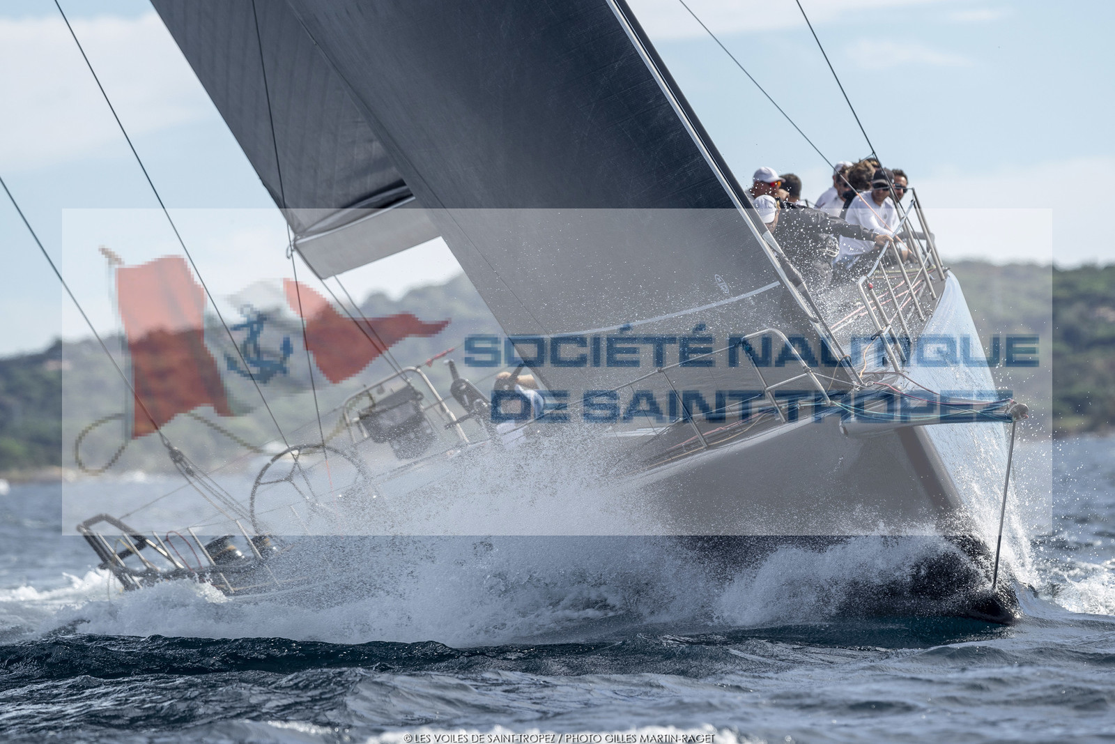 02 10 2022, Saint-Tropez (FRA,83), Voiles de Saint-Tropez 2022,  entraînement des maxis