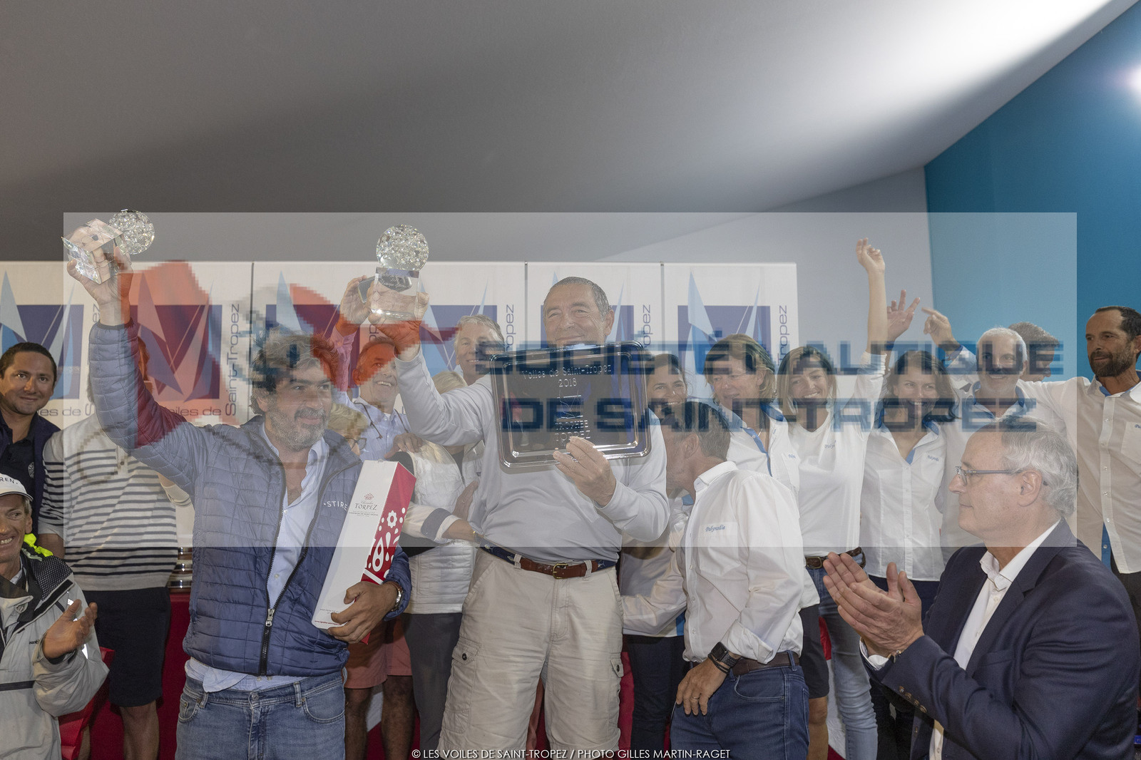7 10 2018 Saint-Tropez (FRA,83), LEs Voiles de Saint-Tropez 2018, jour 8, prize giving