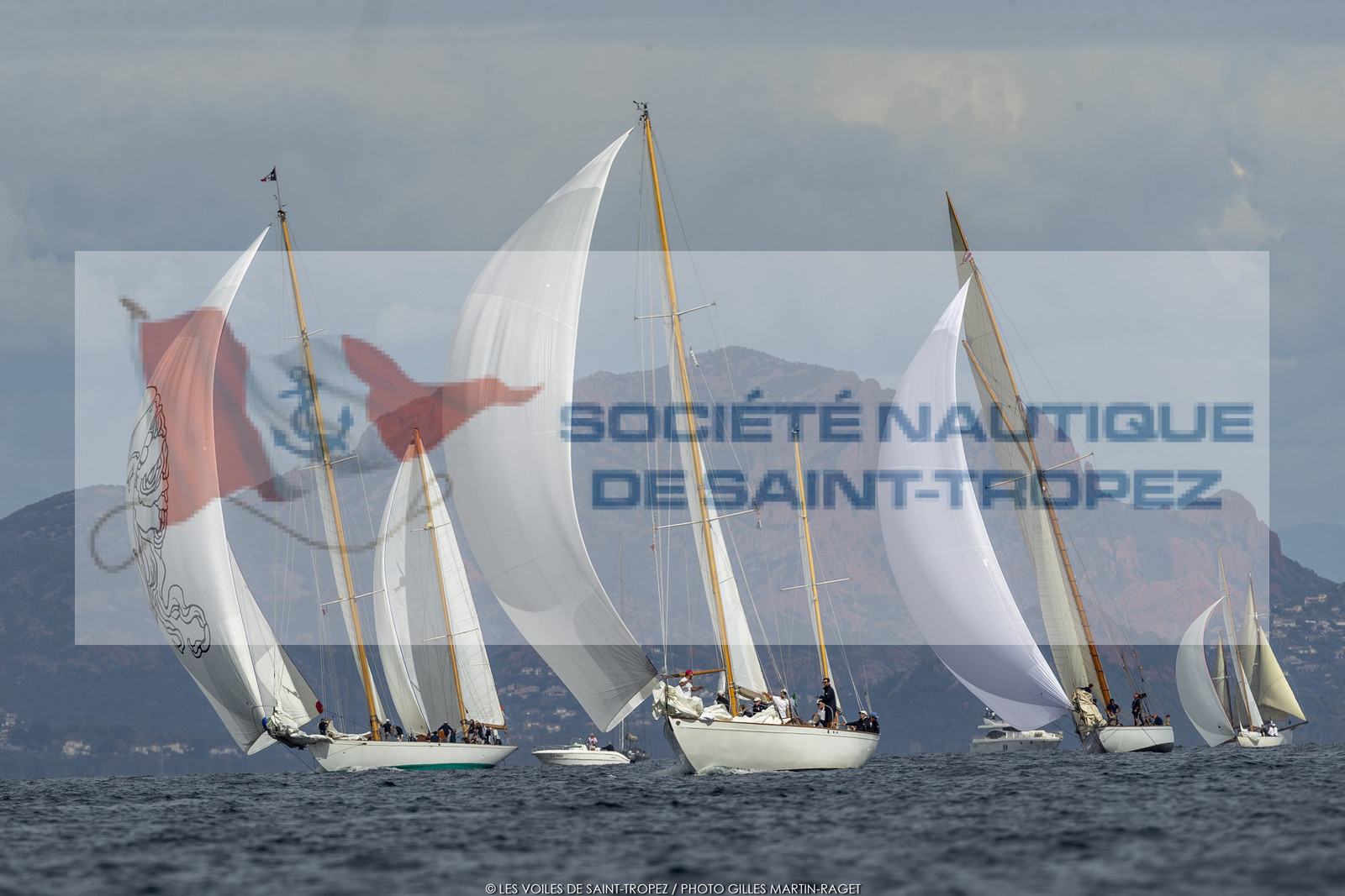 30 09 2022, Saint-Tropez (FRA,83), Voiles de Saint-Tropez 2022, Jour 7, régtes de petit temps