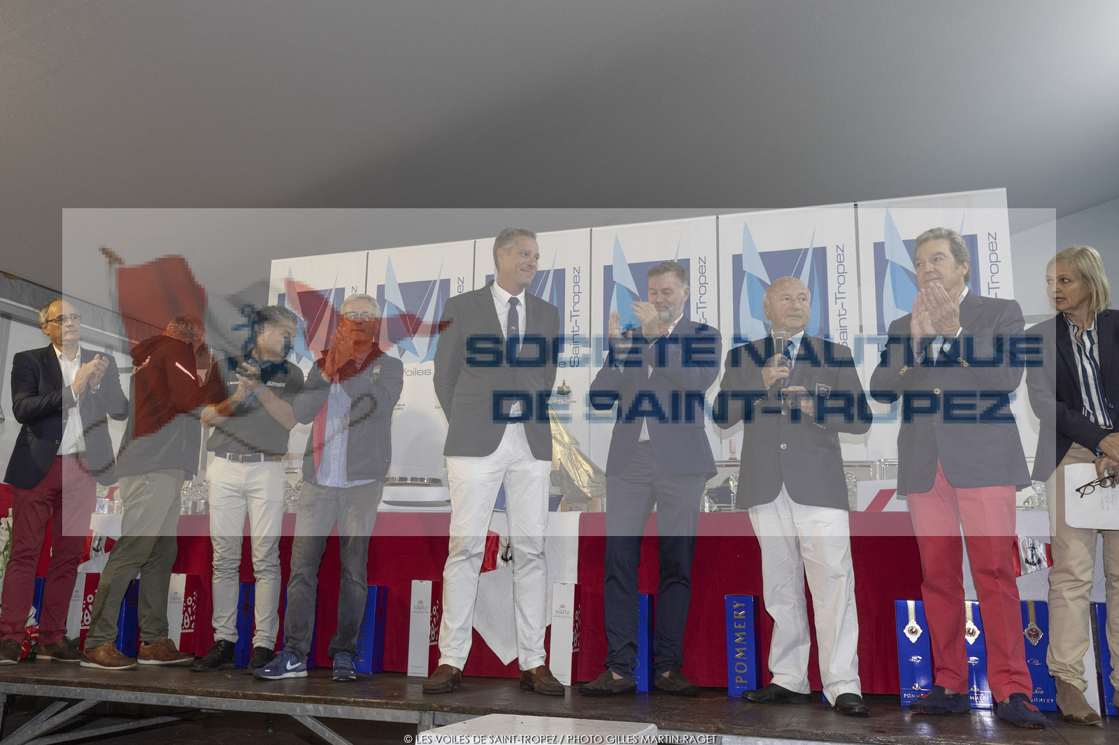 7 10 2018 Saint-Tropez (FRA,83), LEs Voiles de Saint-Tropez 2018, jour 8, prize giving