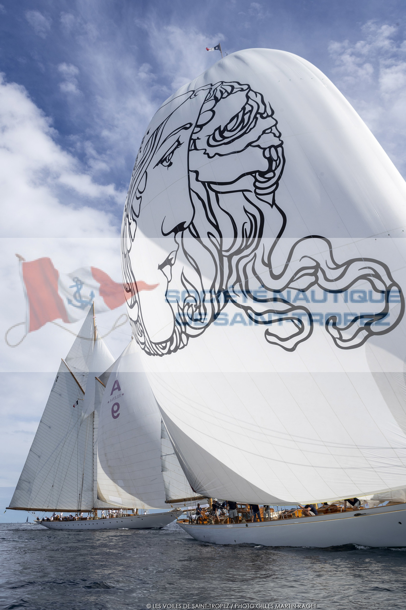 30 09 2022, Saint-Tropez (FRA,83), Voiles de Saint-Tropez 2022, Jour 7, régtes de petit temps