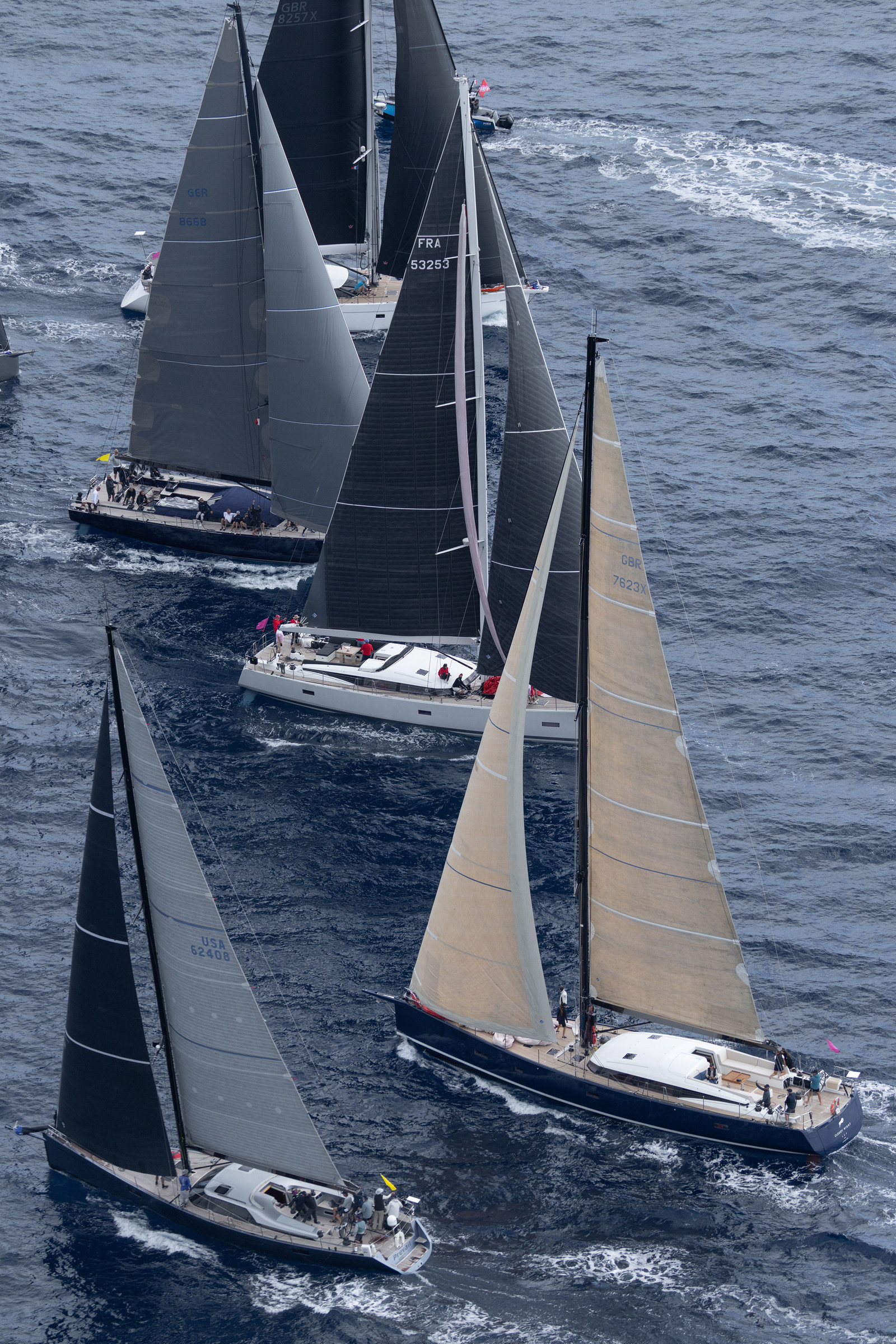 02 10 2025, Saint-Tropez (FRA) Les Voiles de Saint-Tropez 2025, Race Day 4
