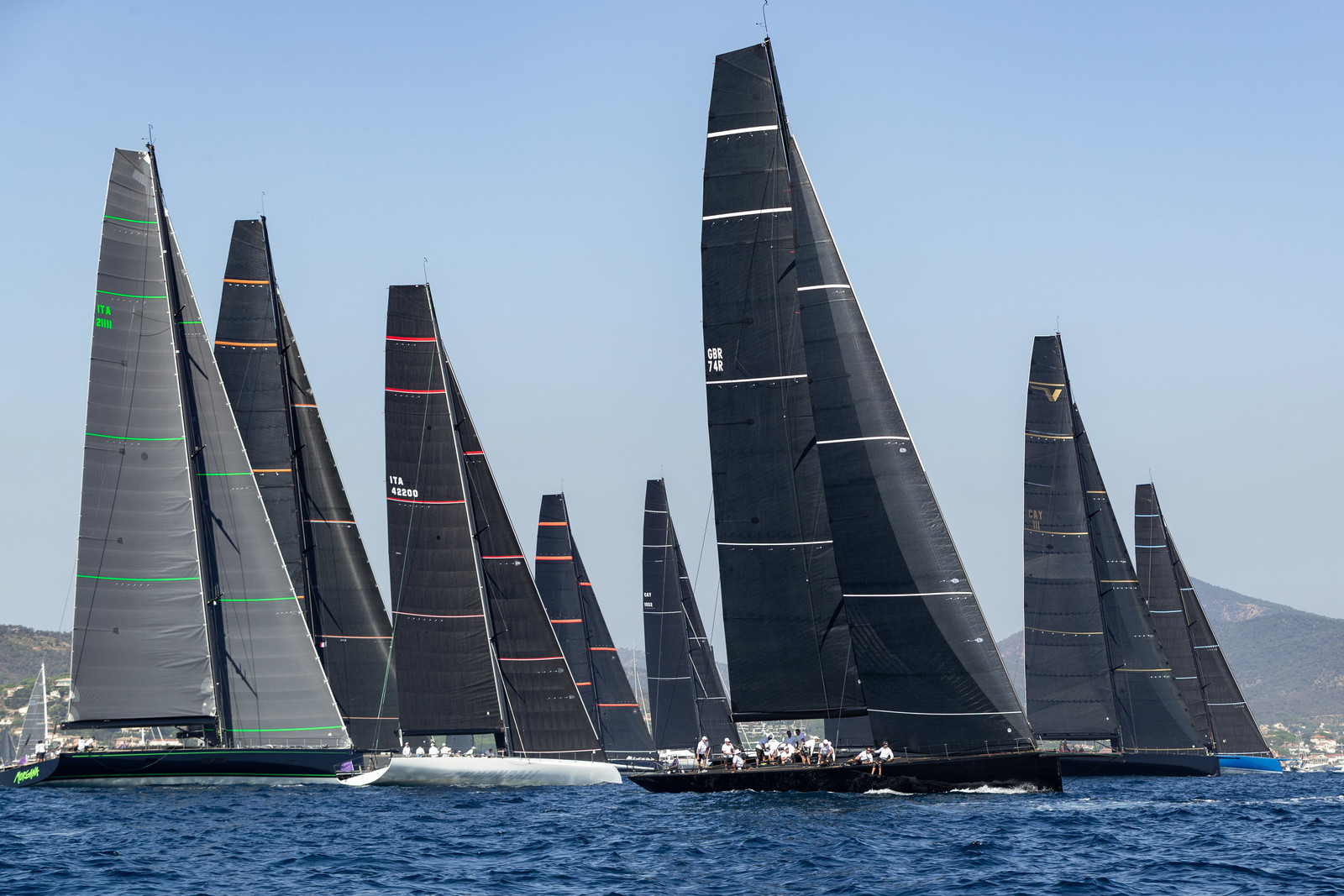 30 09 2023, Saint-Tropez (FRA,83), Les Voiles de Saint-Tropez 2023, Race day 1 for Maxi Yachts
