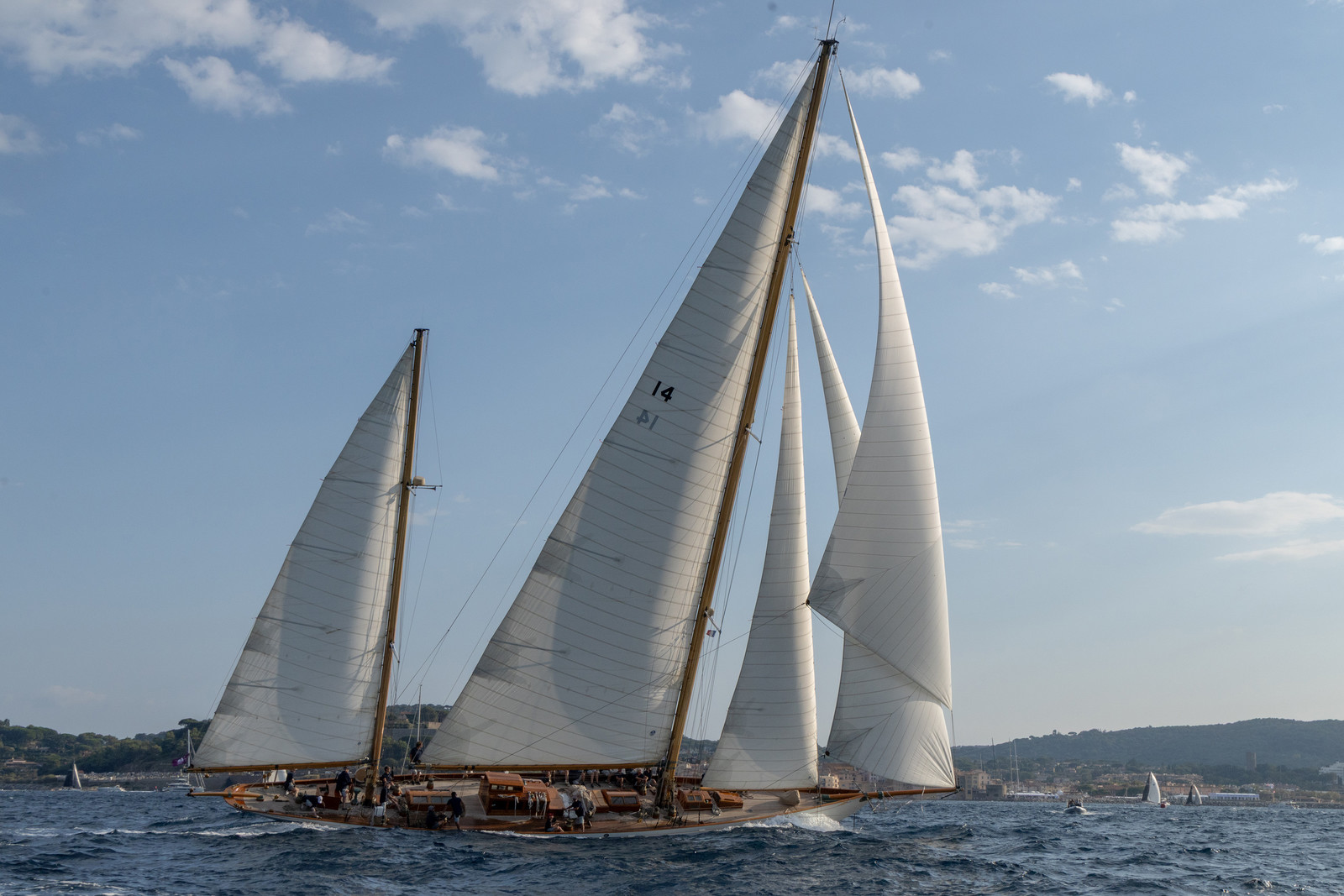 01 10 2025, Saint-Tropez (FRA), Les Voiles de Saint-Tropez 2025, Race Day 3