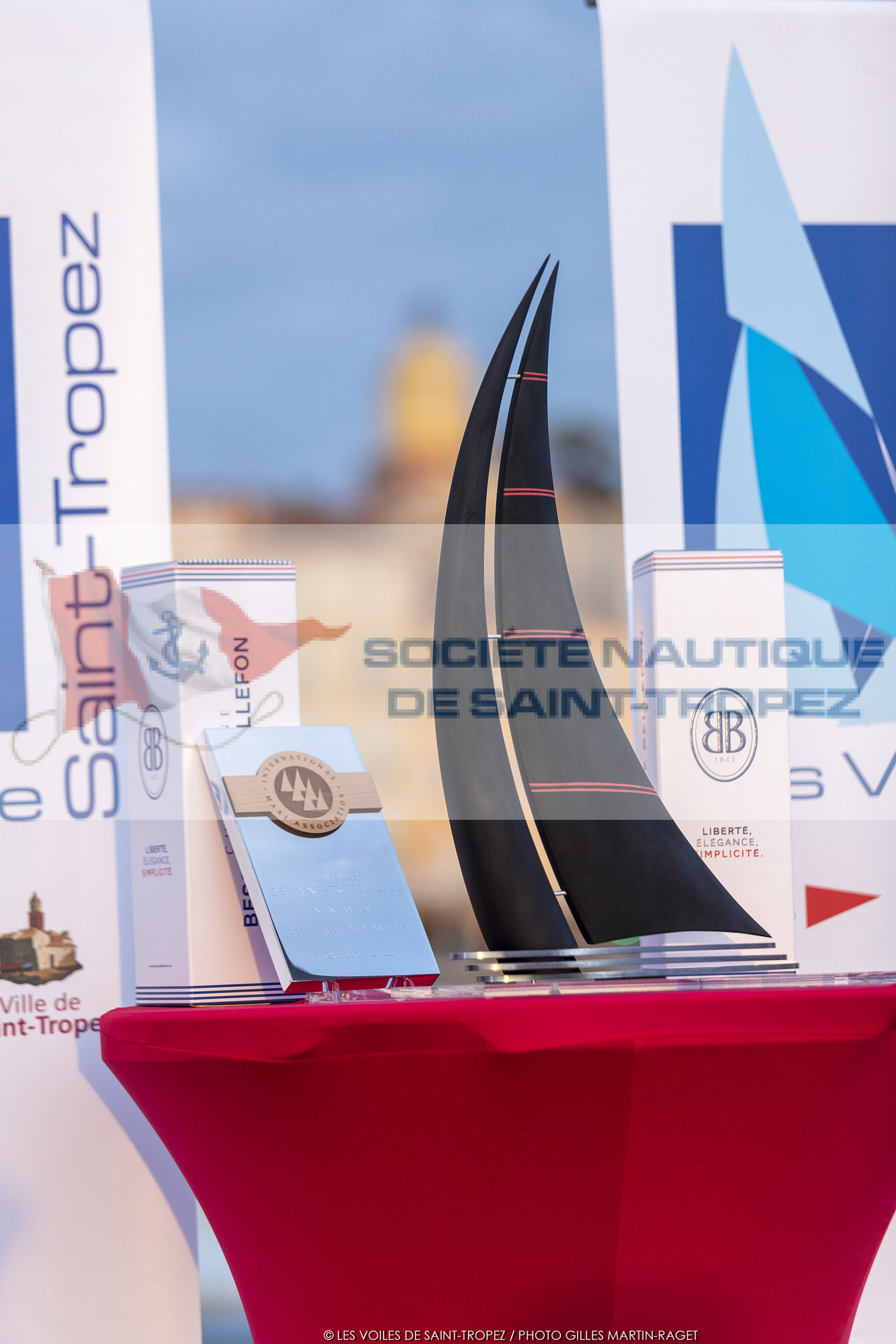 02 10 2022, Saint-Tropez (FRA,83), Voiles de Saint-Tropez 2022,  prizegiving