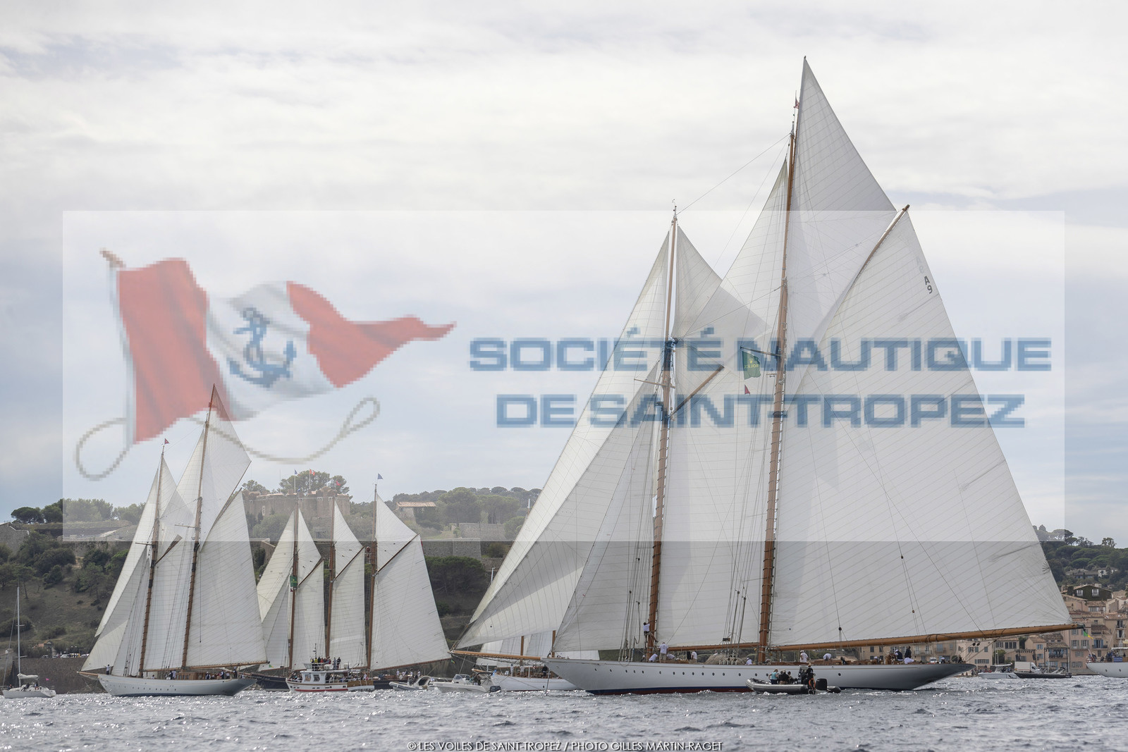 30 09 2022, Saint-Tropez (FRA,83), Voiles de Saint-Tropez 2022, Jour 7, régtes de petit temps