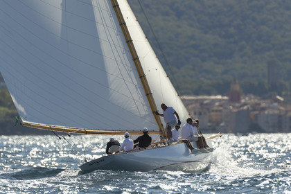 26 09 2020, Saint-Tropez (FRA,83), Les Voiles de Saint-Tropez 2020, Day 1, Training, Finish Yacht Club de France Cup Cannes - Saint-Tropez