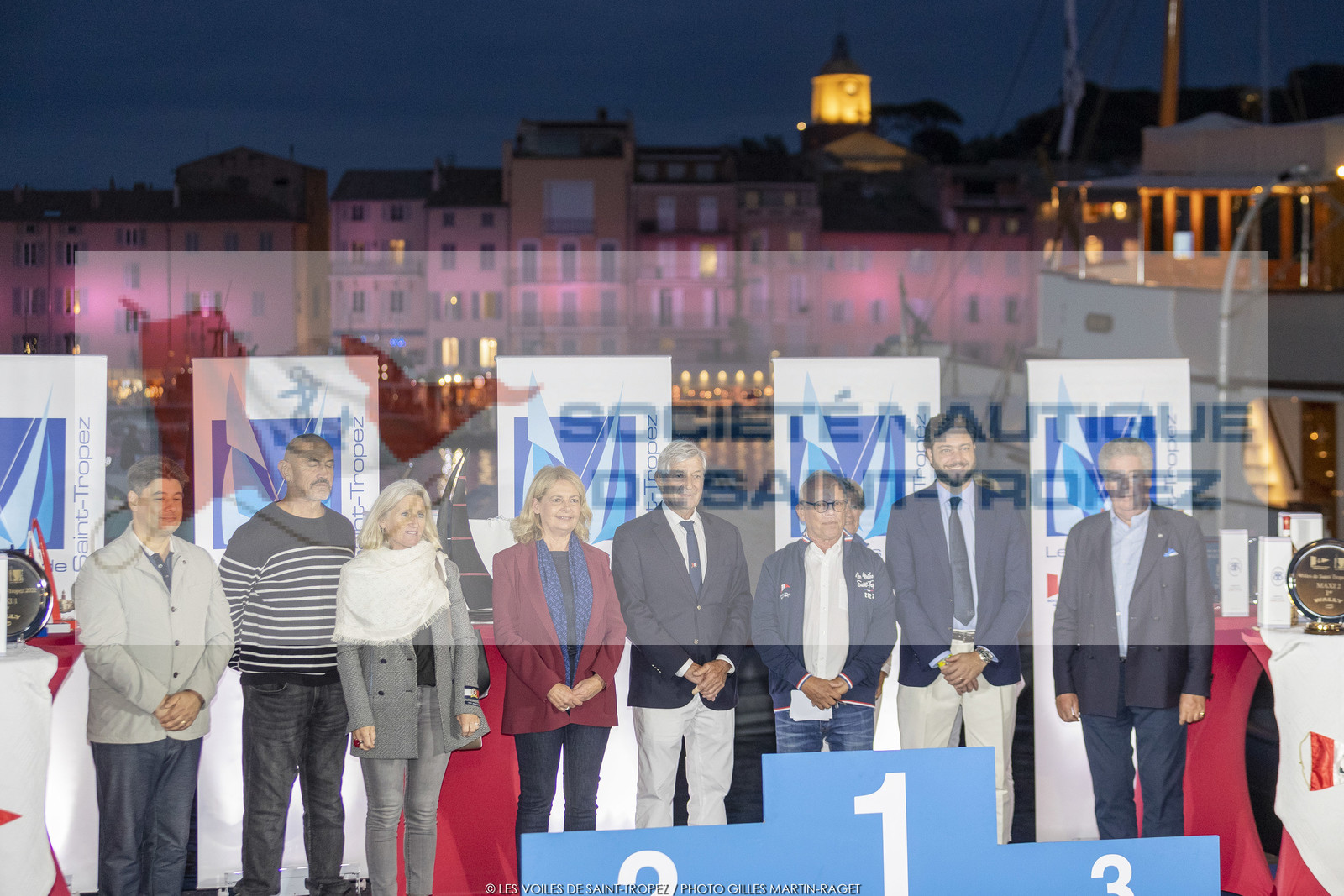 02 10 2022, Saint-Tropez (FRA,83), Voiles de Saint-Tropez 2022,  prizegiving