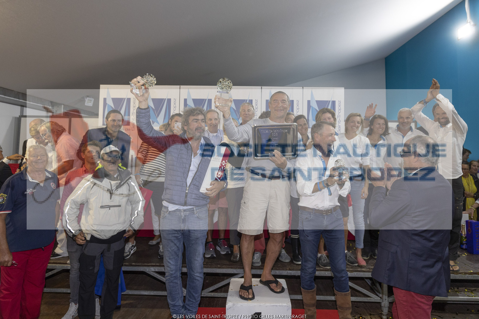 7 10 2018 Saint-Tropez (FRA,83), LEs Voiles de Saint-Tropez 2018, jour 8, prize giving