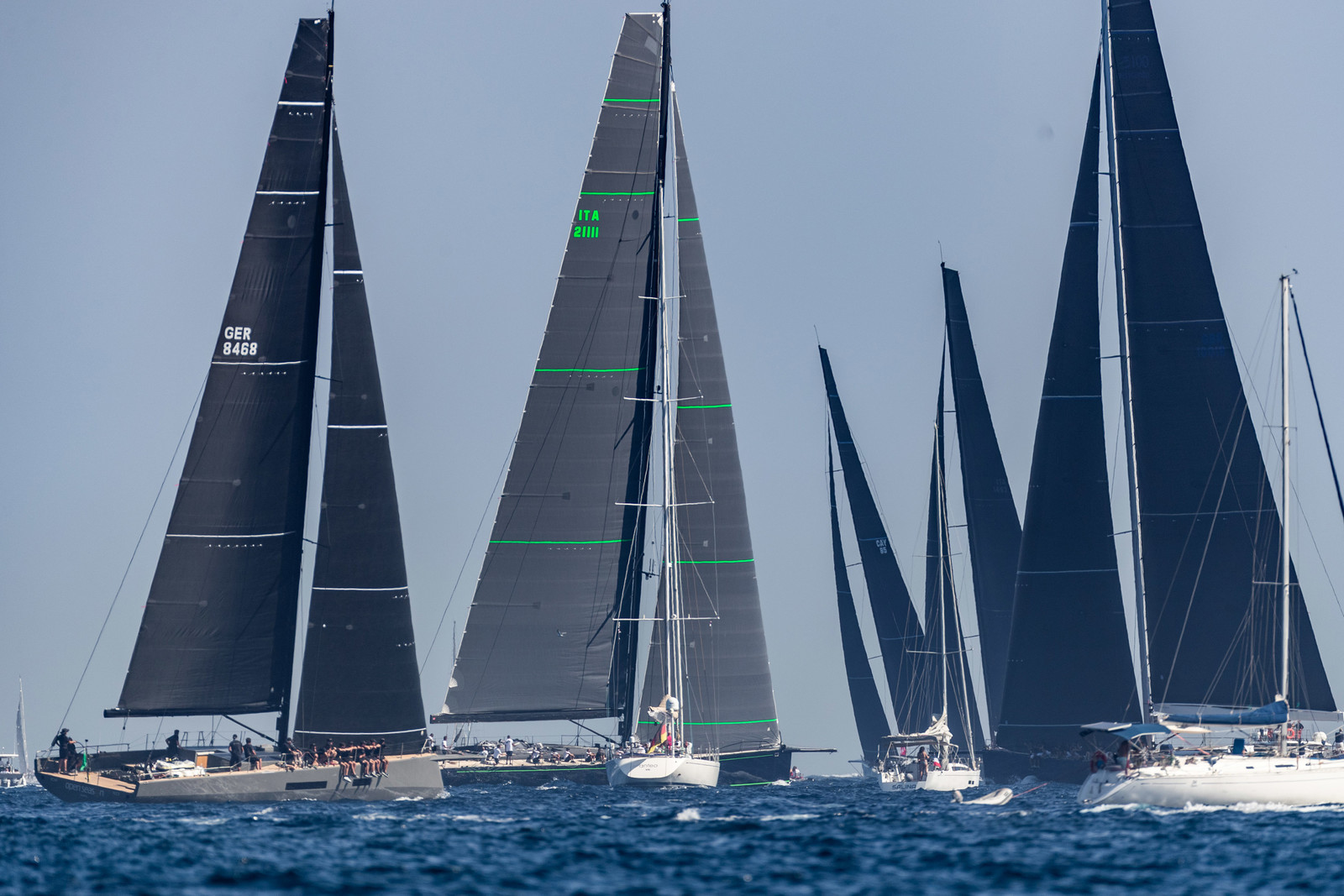 30 09 2023, Saint-Tropez (FRA,83), Les Voiles de Saint-Tropez 2023, Race day 1 for Maxi Yachts