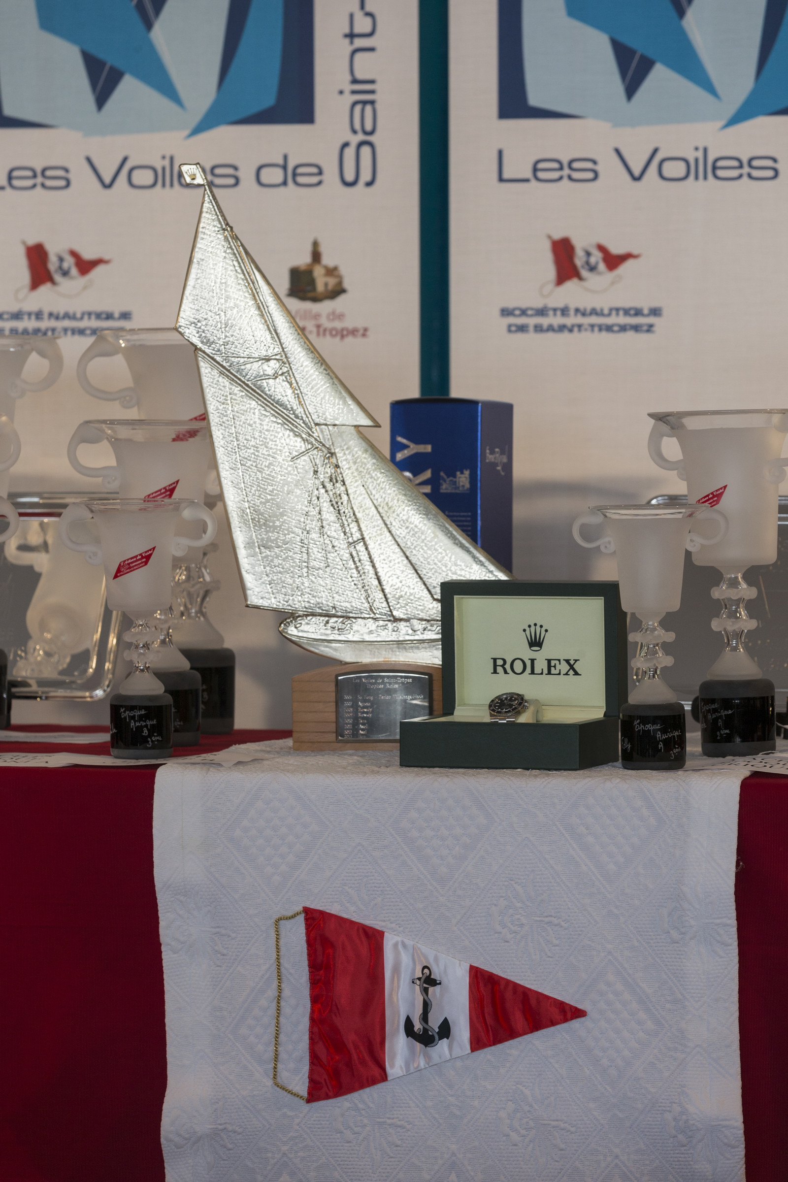 05 10 2014, Saint-Tropez (FRA,83), Voiles de Saint-Tropez 2014, Day 8, Prizegiving