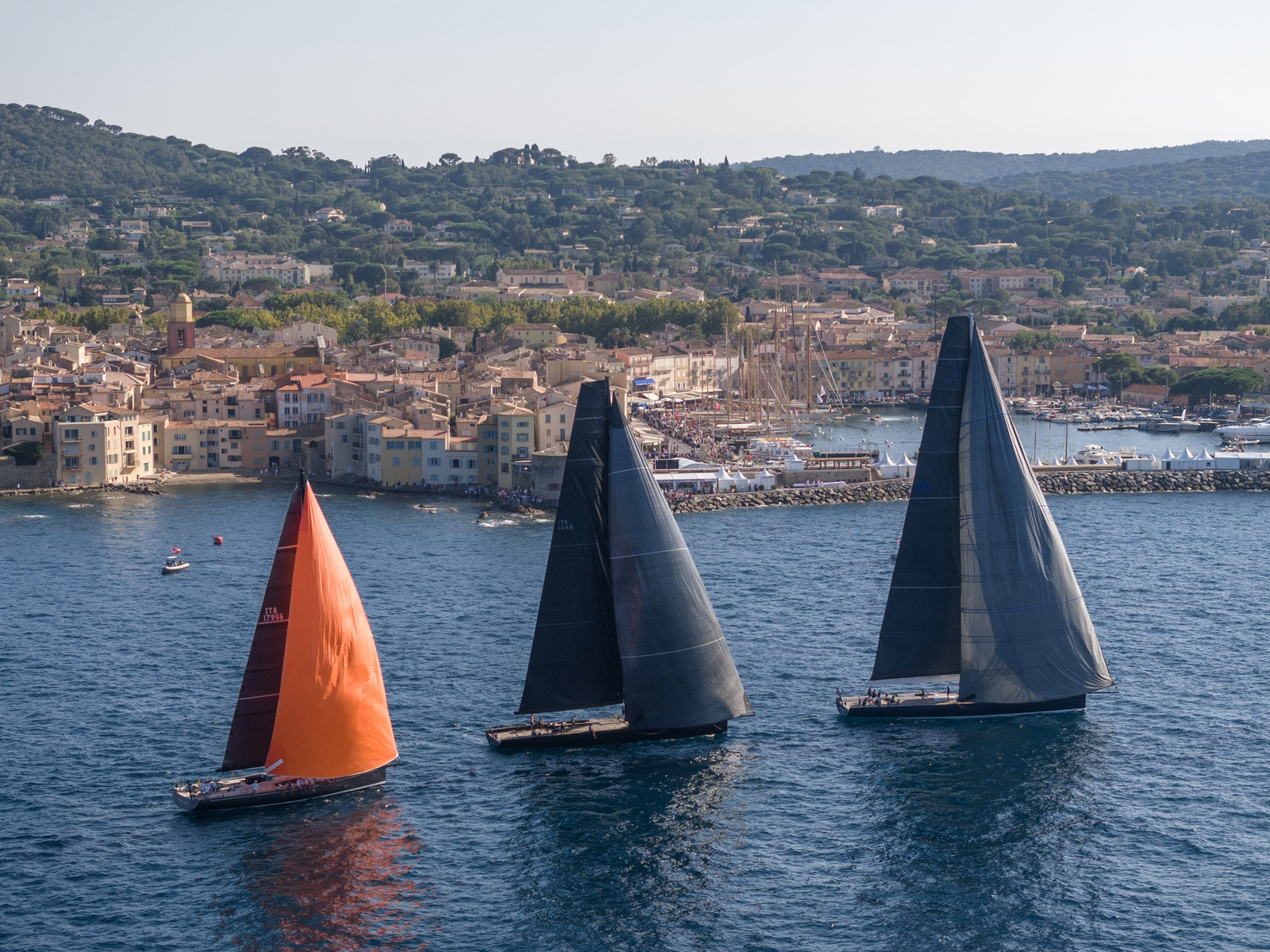 30 09 2023, Saint-Tropez (FRA,83), Les Voiles de Saint-Tropez 2023, Race day 1 for Maxi Yachts