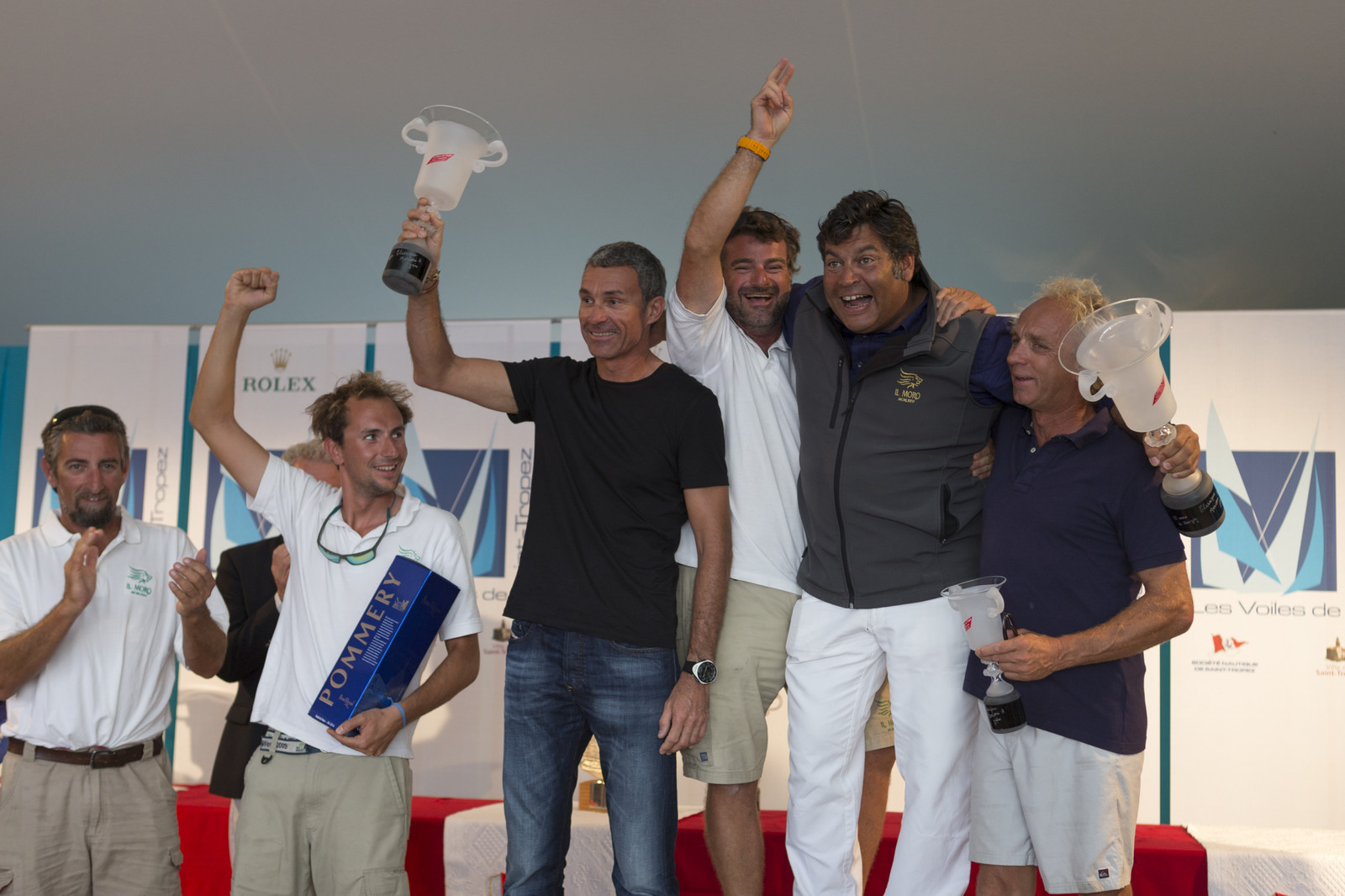 05 10 2014, Saint-Tropez (FRA,83), Voiles de Saint-Tropez 2014, Day 8, Prizegiving